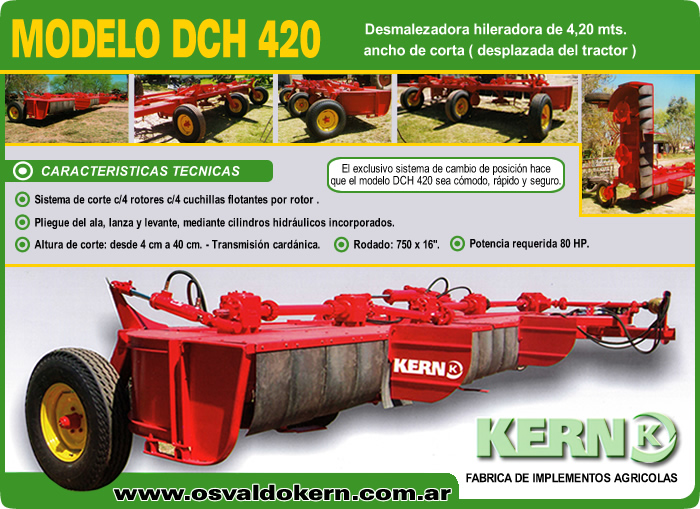 Desmalezadora Hileradora 420